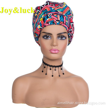Scarf Wig African Head Band Wholesale Prices Hairband Hairstyle Colorful Short Headband Wig for Black Women Synthetic Hair Wigs